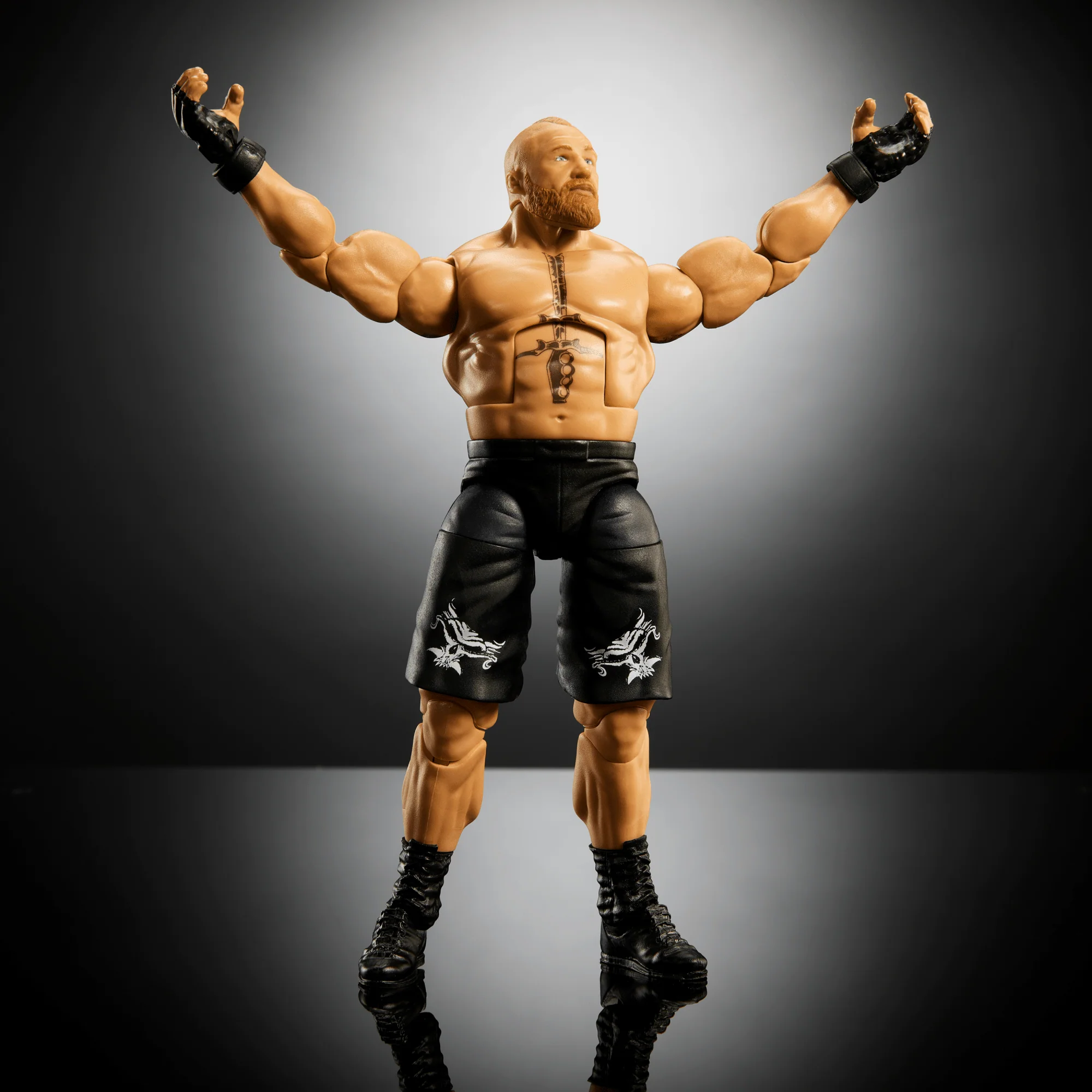 Wwe Collection Elite Royal Rumble Figurine Articulée Brock Lesnar - Image 5